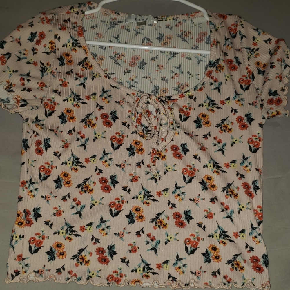 Cute floral shirt